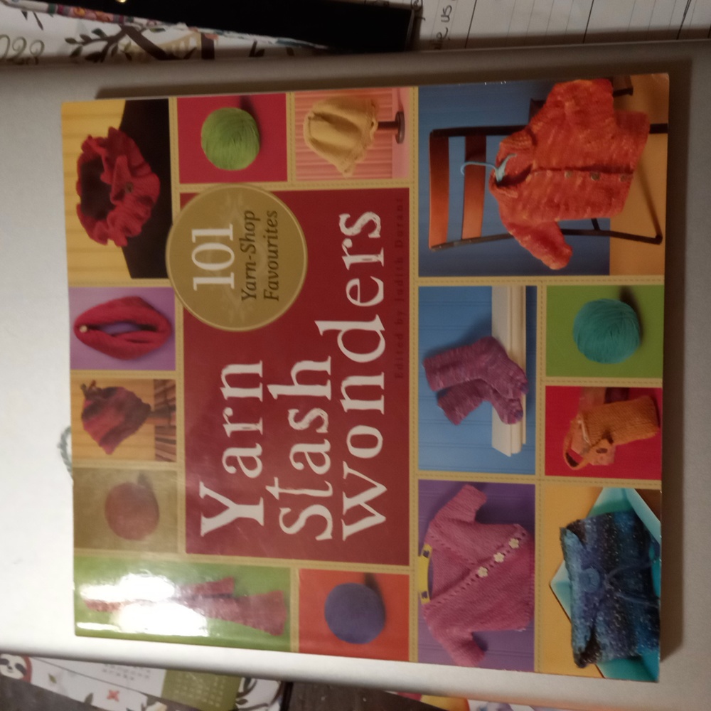 Yarn Stash Wonders knitting book